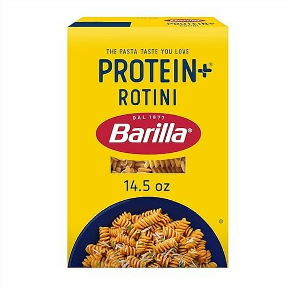 Pack of 1 Barilla Protein Plus Rotini, Grain And Legume Pasta, 14.5 Oz