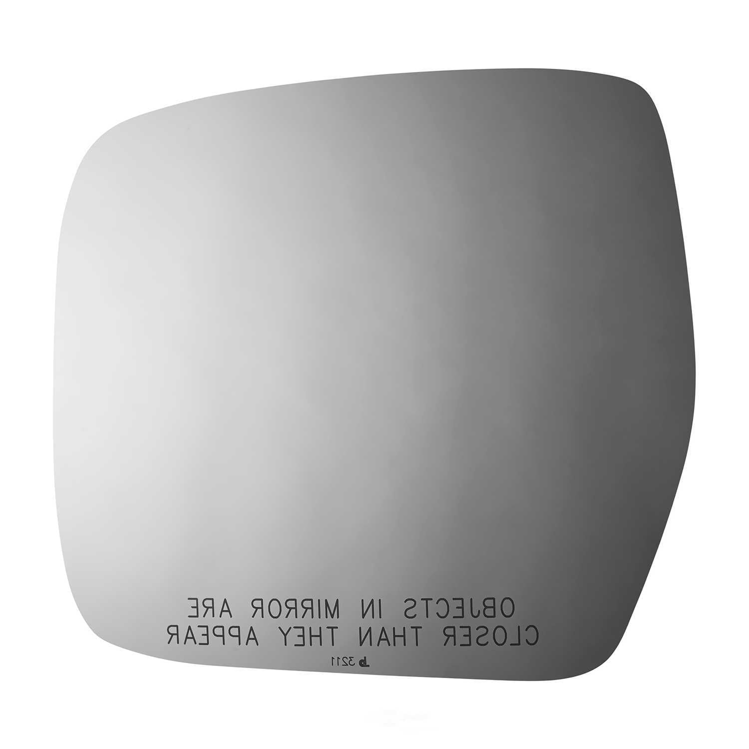 Burco Side View Mirror Replacement Glass - Clear Glass - 3211