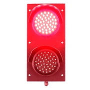 Signaworks Industrial LED Traffic Stop Light 4 inch Diameter Lens, 2 Color Red/Green and Dock Bay Indicator Warning Light 12/24 VDC