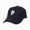 L101-Black, variant on Initial Hat Letter P Vintage Toddler Boys Girls Baseball Cap Monogram Embroidered(L101-B,A)