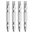 thumbnail image 1 of Uxcell 4Pcs PH2/SL6 6x65mm Punta de destornillador magnética de doble extremo Phillips ranurada, 1 of 7
