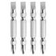 thumbnail image 1 of Uxcell 4Pcs PH2/SL6 6x65mm Punta de destornillador magnética de doble extremo Phillips ranurada, 1 of 7