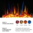 thumbnail image 7 of 60" Freestanding Corner Fireplace Heater with Infrared Quartz Heater, 7 of 7