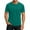 #004 Green-A1, variant on Men Crewneck Shirts Raglan Sleeve Basic Fitted Gym T-Shirts Short Sleeve Elastic Workout Pullover Beige XL