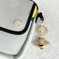 thumbnail image 5 of Wrapables Crystal Bling Key Chain Keyring Car Purse Handbag Pendant Charm, Bee, 5 of 7