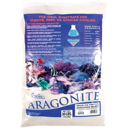 CaribSea Aragonite Fiji Pink Reef Sand for Aquarium, 15-Pound