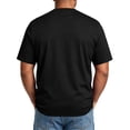 thumbnail image 4 of Zimjoy Big and Tall Men's Tee Shirts L-5XL Crew Neck Short Sleeve T Shirt Relaxed Fit Basic Casual Everyday Tee Black L, 4 of 6
