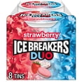 thumbnail image 5 of Ice Breakers Duo Fruit + Cool Sugar Free Mints, Strawberry 1.30 oz, 8 ea, 5 of 5