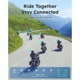 thumbnail image 3 of Intercomunicador Bluetooth para motocicleta ASMAX S1 Mesh para 8 motociclistas, 3 of 8