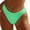 Green, variant on Bikini Bottoms for Women String Bathing Suit Bottom with Moderate Coverage Low Waist Swim Bottom Blue, XL