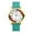 Gold Aqua, variant on Nurse Watch Metal Round Adult Timepiece, Red Pulsometer, Easy Read Dial, Water Resistant