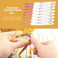 thumbnail image 4 of Durable In Use Crochet Hook, Easy To Hold Easy To Carry Hook Crochet Ki, Thin Line For Heavy Line, 4 of 8
