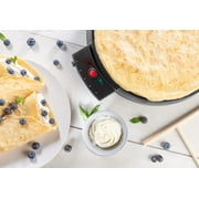 (2 pack) CucinaPro Store CucinaPro 12 Electric Griddle & Crepe Maker CP1448 kitchen dumpling maker