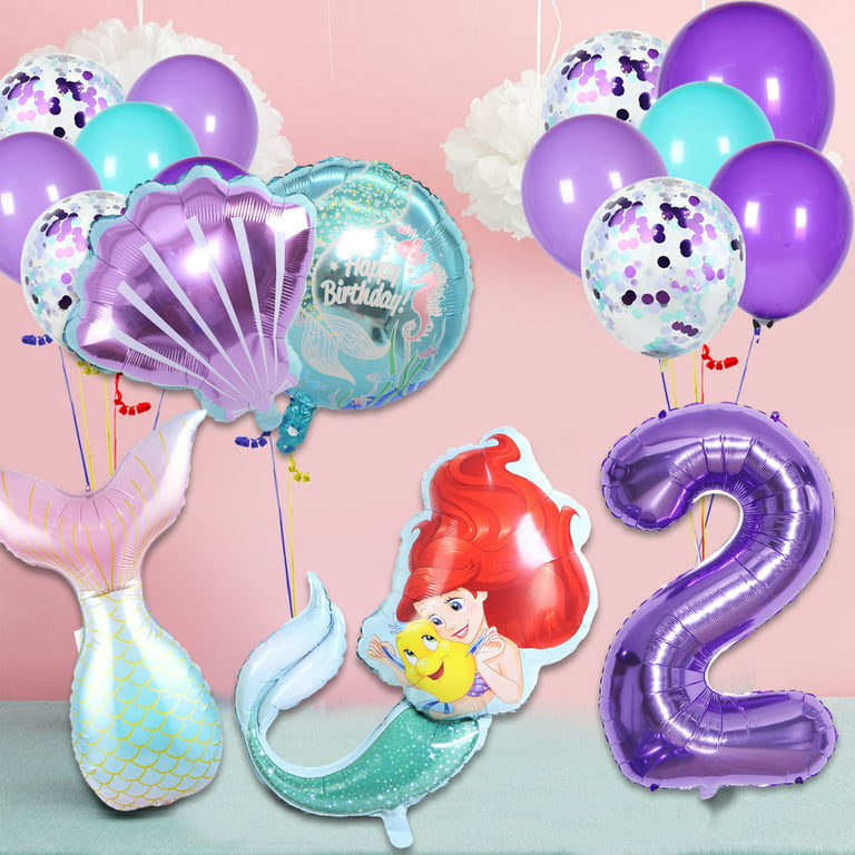 Little Mermaid Party Decorations for Themed Birthday Party 2nd