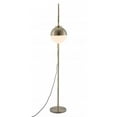 thumbnail image 3 of Zuo Modern 56053 Lampe de Sol Waterloo, Blanc & Laiton Brossé, 3 of 8