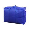 thumbnail image 3 of Bolsa de mudanza para casa, bolsa de almacenamiento, resistente a los arañazos, reutilizable, bolsa de lona, organizador de embalaje para viajes, dorm 58x40x25 cm Azul, 3 of 9