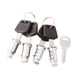 thumbnail image 4 of Cerradura para portaequipajes de techo, piezas para portaequipajes de coche, cilindros de cerradura desmontables con llave, cerraduras de barra transversal Tipo B, 4 of 9