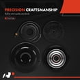 thumbnail image 4 of A-Premium Air Conditioner AC Compressor Clutch Kit Compatible with John Deere Tractor 5065 5075 5083 5085M, Articulated Truck, Backhoe Loader, Crawler Dozer, Excavator, Harvester, Sprayer, 4 of 5