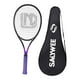 thumbnail image 5 of Raqueta de tenis para entrenadores individuales de tenis, raqueta de fibra de carbono para adultos, equipo de entrenamiento para el patio trasero. Púrpura, 5 of 8