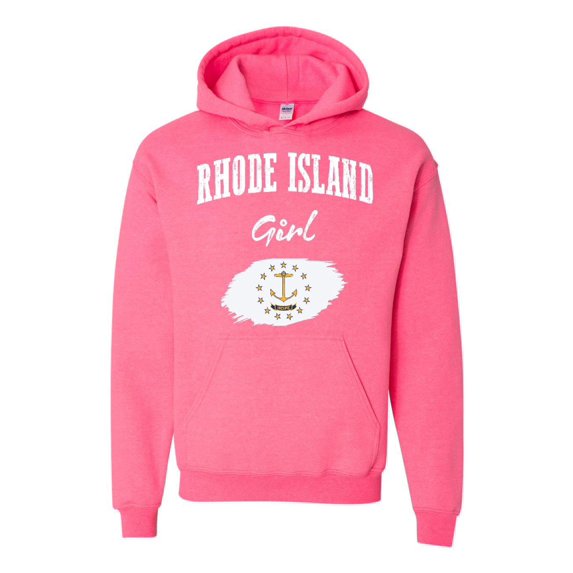 Unisex Rhode Island Girl Hoodie Sweatshirt
