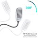 thumbnail image 3 of Luz de teclado de escritorio alimentada por USB y batería - Abrazadera de mesa/cabecero y cuello de cisne flexible con 28 perlas LED en 3 niveles de brillo para facilitar la lectura Adepaton 2034397-1, 3 of 8