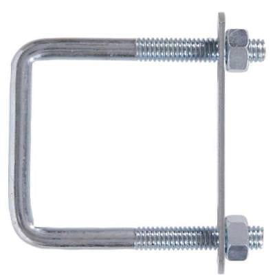 

Hillman Square U Bolt with Hex Nuts 0.31-18 x 6 x 4