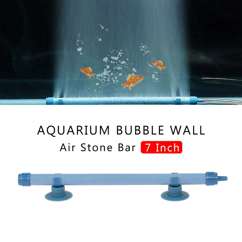 Air Stone Curtain Bubble Bar Wall Fresh Fish Tank Air Pump Stone Salt Aquarium 