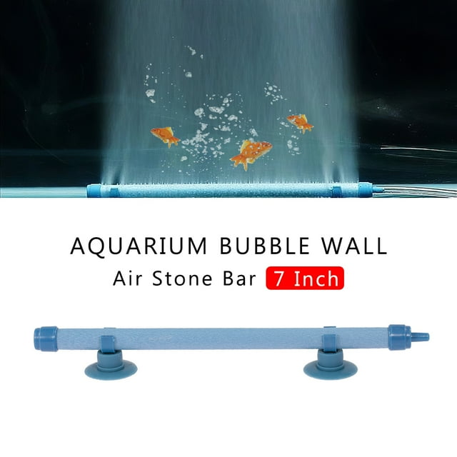 Aquarium Bubble Wall Air Stone Bar 7 Inch Fish Tank Bubble Wall Air Diffuser Household Tool