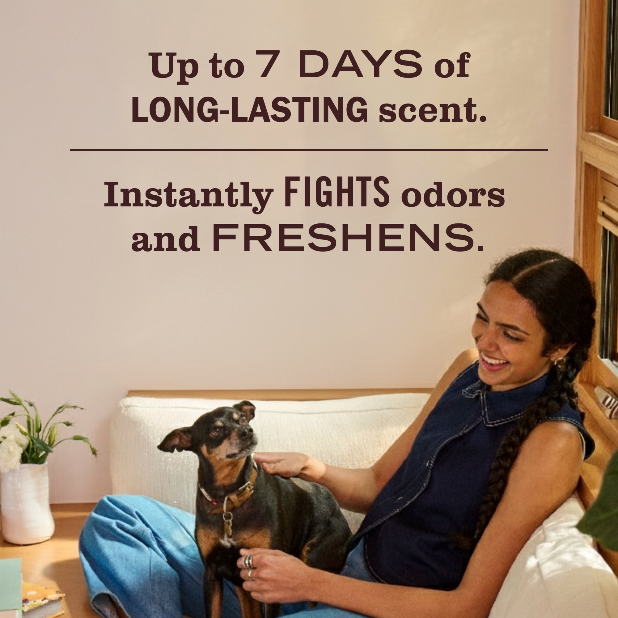 Mrs. Meyer’s Clean Day Fabric Freshener, Linen Scent, 20  fl oz