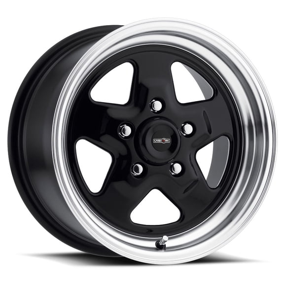 Vision 521 Nitro 15x10 5x5" -25mm Gloss Black Wheel Rim 15" Inch