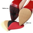 thumbnail image 2 of 6pcs Rubber Forefoot Pads Men Women Shoes Soles Protector Anti-slip Repair Outsoles Self-adhesive Sticker High Heel Care Bottom Patch, 2 of 6