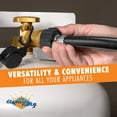thumbnail image 5 of Flame King 4-Ft Adapter Hose for QCC1/Type1 Connects 1LB Portable Appliance to 20LB Tank, 5 of 5