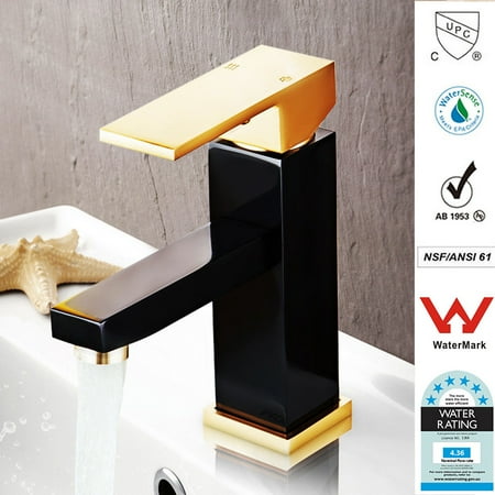 Bronze 280 Single Handle - Faucet Bathroom Basin Single Handle Aluminum Mixer Tap Rubbed Bronze Rose Gold