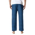 thumbnail image 4 of hirigin Men's Pajamas Plaid Pants, Drawstring Elastic Mid Waist Comfy Soft Loose Lounge Sleep Pants for Spring Autumn, 4 of 5