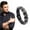 Black, variant on SIfdSeng Authentic Black Leather Stainless Steel Bracelet Men's Gothic Motorcycle Belt Buckle Matching Bracelets Boho Bracelets for Women Stackable Sterling Silver Summer Bracelets for Teen Girls