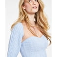 thumbnail image 3 of Leyden Chandail à Col Rond Bleu Clair/XL, 3 of 3
