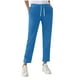 thumbnail image 2 of Pincandy Women's Solid Color Sweatpants - Elastic Waist with Drawstring & Pockets, Long Length for Daily Wear, 2 of 6
