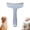 Blue L, variant on V Tooth Deshedding Comb, V-Tooth Deshedding Comb For Pets, Dog & Cat Grooming Brush For Shedding, Tight V-Shaped Teeth Shedding Combs With Ergonomic Handle