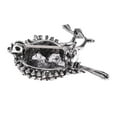 thumbnail image 3 of Broche de imitación de cristal de pájaro Salvador Broche de aleación vintage, 3 of 7