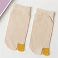 thumbnail image 2 of VISALY Tabi Socks Womens Low Cut Socks | Non Slip Socks Nonslip Socks for Women Spring and Summer Thin Low Low Cut Socks Size 9-11 Thin Cotton Socks for Women Summer Shawls and Wraps | Medium, 2 of 9