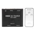 thumbnail image 3 of DEWIN Interface Multimédia HD 2.1 Switch 2 en 1 Sortie 8K à 60Hz 4K à 120Hz Plug and Play Répartiteur Haute Vitesse 48Gbps pour Xbox, 3 of 14