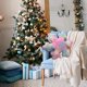 thumbnail image 4 of Almohada de de Nieve, Almohada Decorativa de Invierno con Copos de Nieve, Almohada de Peluche , Decoración para Sofá Cama, 4 of 5