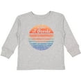 thumbnail image 3 of Inktastic Lake of the Ozarks Distressed Retro Sunset Boys or Girls Long Sleeve Toddler T-Shirt, 3 of 5