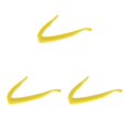 thumbnail image 4 of Guardoinrt Garniture de Lunettes pour 3Set Jaune 43cm Résistant et Durable, 4 of 6