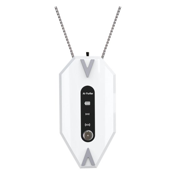 Iumwxz air purifiers Neck-type Purifier In Addition To Second-hand Small Portable Portable Negative Purifier purificateur d'air White Plastic up to 65% Off