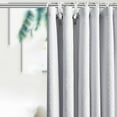 thumbnail image 3 of Simperf Bathroom Shower Curtains, Shower Curtain and Liner Set with 12 Hooks, Waterproof Bathroom Curtain, Machine-Washable 190GSM Heavy Duty Shower Curtain Liners, Bathroom Accessories, 72x72", 3 of 8