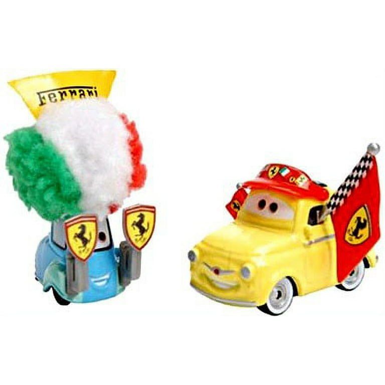 2-Pack Disney Pixar Cars Luigi & Guido 1:55 Diecast Toy Car Gifts