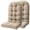 Khaki, variant on FOOWIN Adirondack Chair Cushion Set of 4, Waterproof and UV-Protected Rocking Chair Cushion for Indoor and Outdoor, Navy Blue