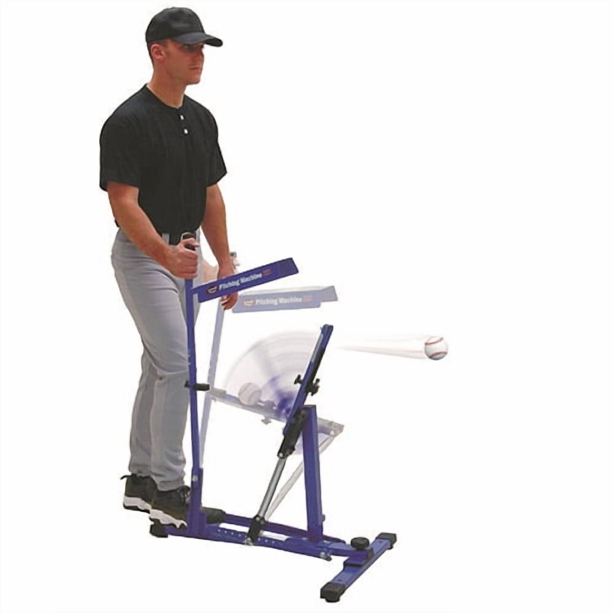 Louisville Slugger Blue Flame Pitching Machine – Manual Baseball