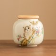 thumbnail image 4 of Beautiful Ceramic Canister For Loose Leaf Tea Tea Storage Container For Tea, Coffee, Herb, Sugar, Spice, Nuts, 4 of 6